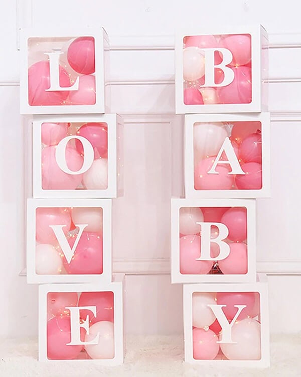 Набор коробок для шаров Love Baby